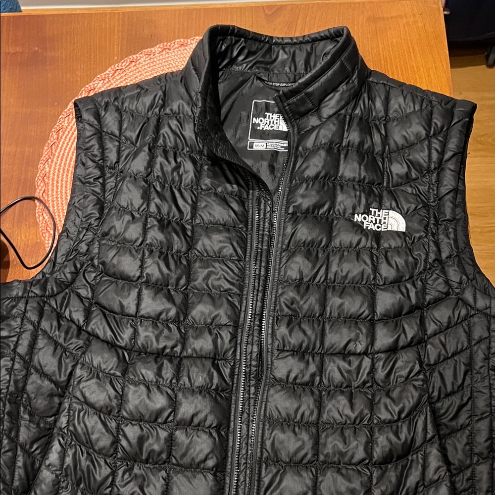 The North Face Black Puffer Vest